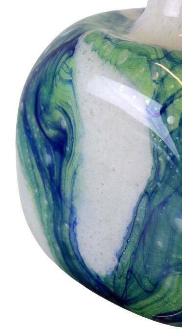 Glass vintage vase 'Ondata'