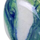 Glass vintage vase 'Ondata'