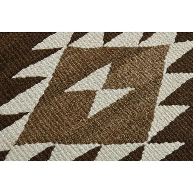 1970s Vintage Turkish Hand-Knotted Wool Cotton Beige Runner Rug 96x343