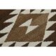 1970s Vintage Turkish Hand-Knotted Wool Cotton Beige Runner Rug 96x343