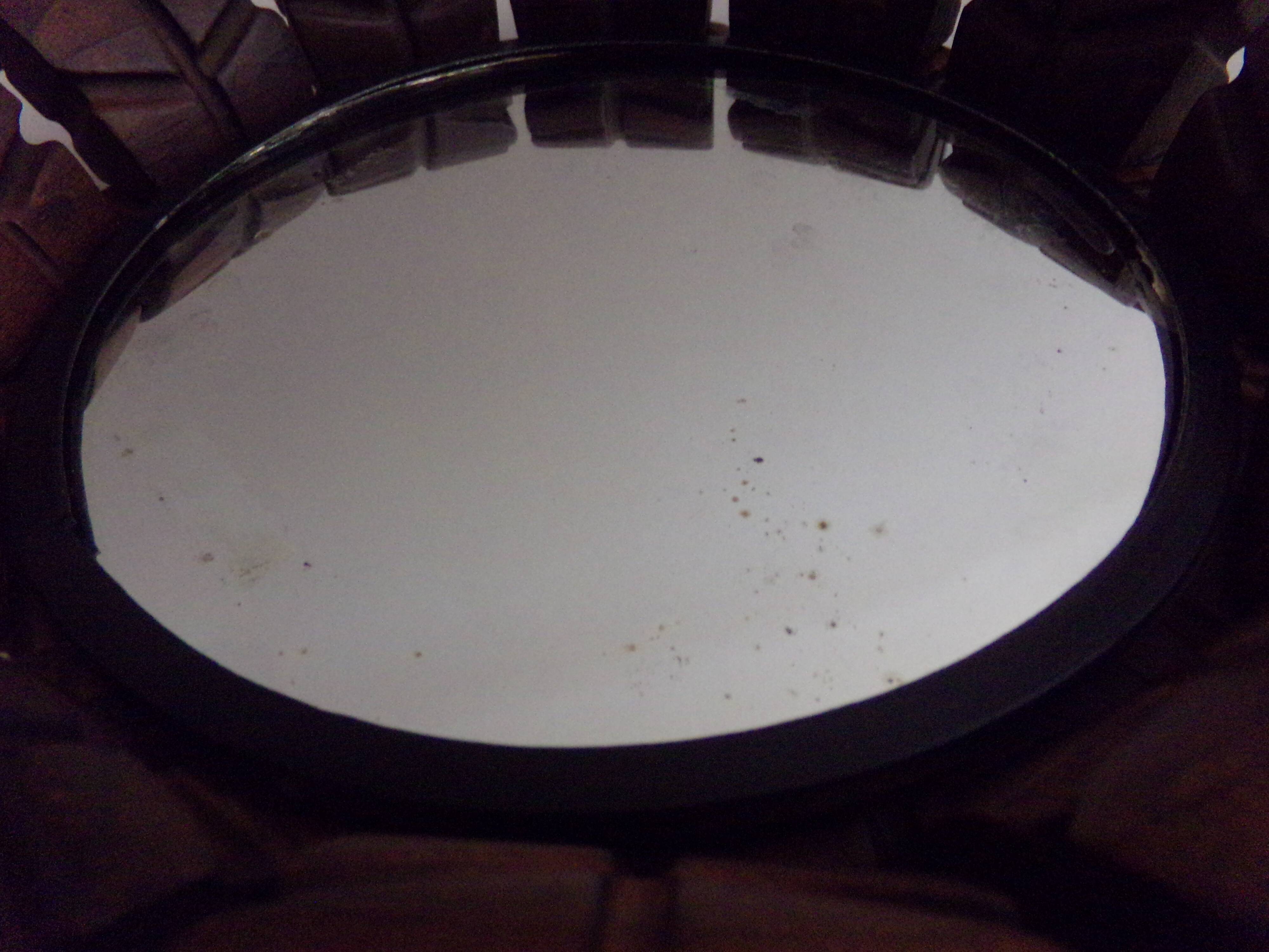 Vintage sunflower mirror 36cm