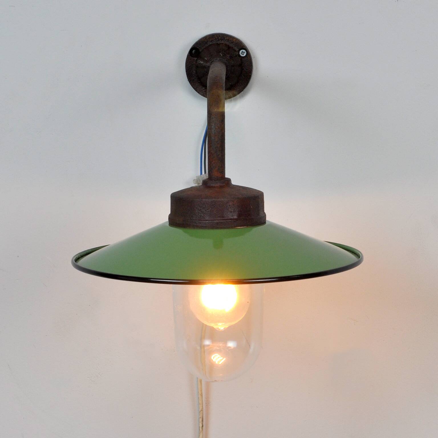 Iron Outdoor Lamp, 21st Century, 40cm Deep