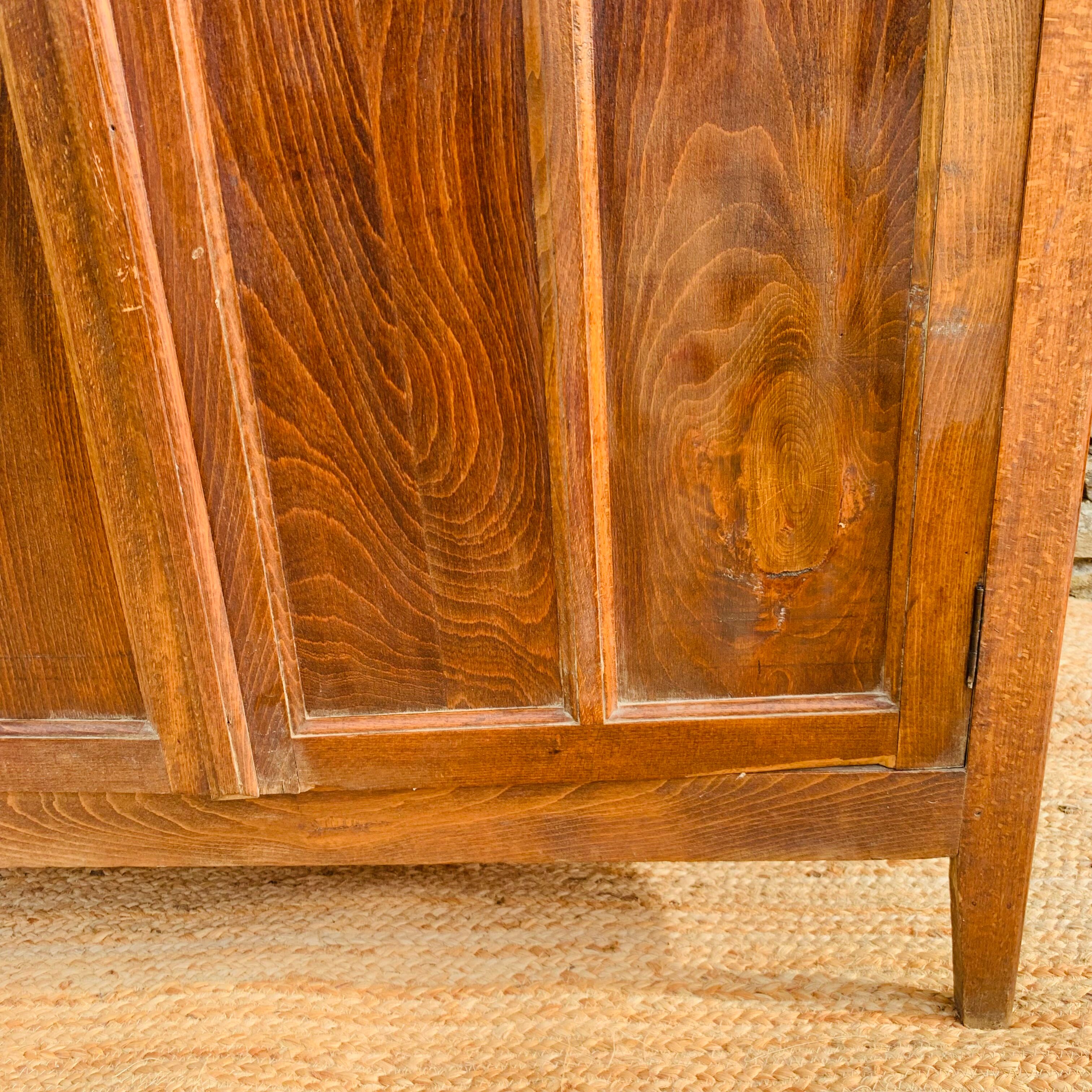 Brown Parisian wardrobe