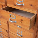 Vintage craft furniture with drawers