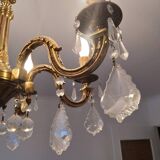 chandelier with crystal tassels