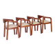 4 chaises Rainer Daumillier 1970