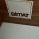 Vintage Simat bedside tables in elm – 1970