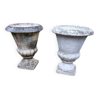 Pair of ancient stone Medicis