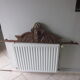 Old pediment in oak