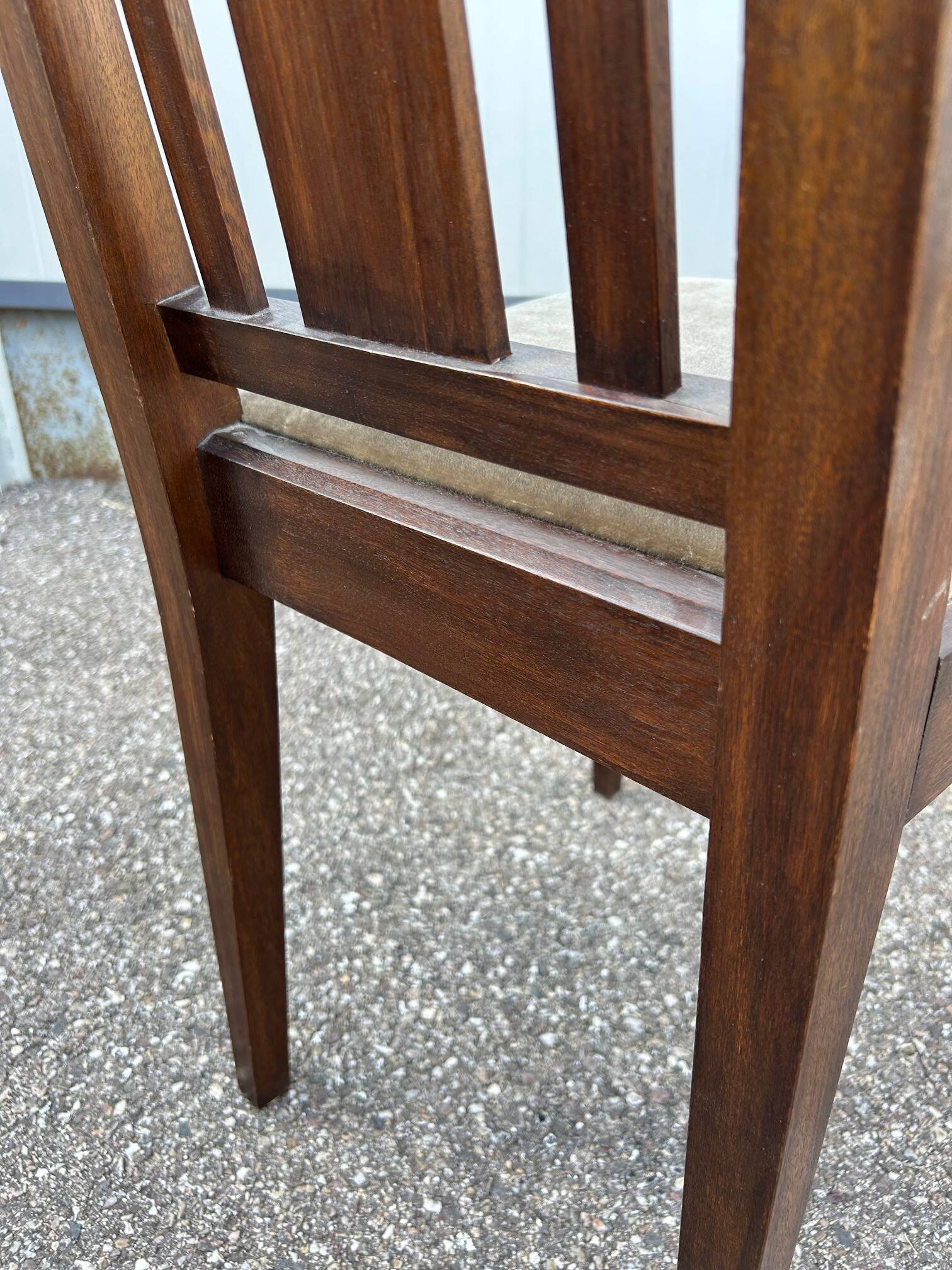 pair of art deco chairs