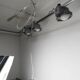 Pair of IKEA klockspel pendant lamps from 1980, cleaned and working