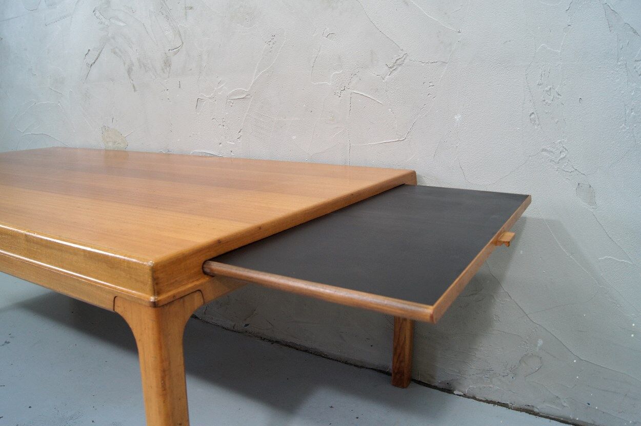 Scandinavian minimalist teak coffee table, 1960s