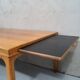 Scandinavian minimalist teak coffee table, 1960s