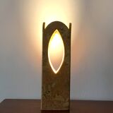 Vintage cork lamp 70s