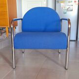 Chrome metal armchair 70s