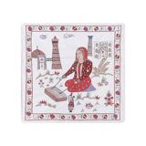 Tapis noué à la main, tapis turc vintage 88x89 cm
