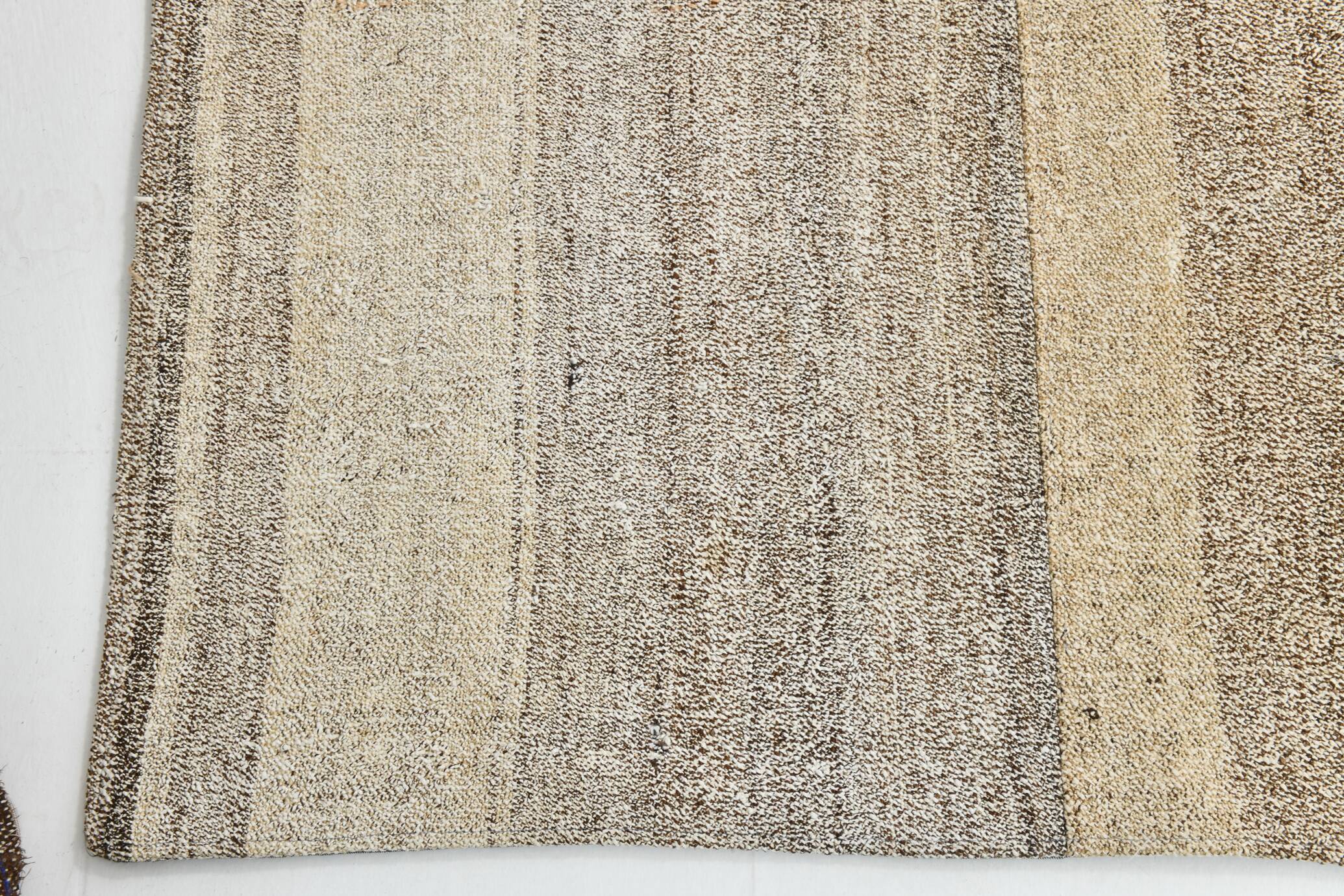 Vintage Camouflage Pattern Turkish Kilim Rug, 171x242Cm