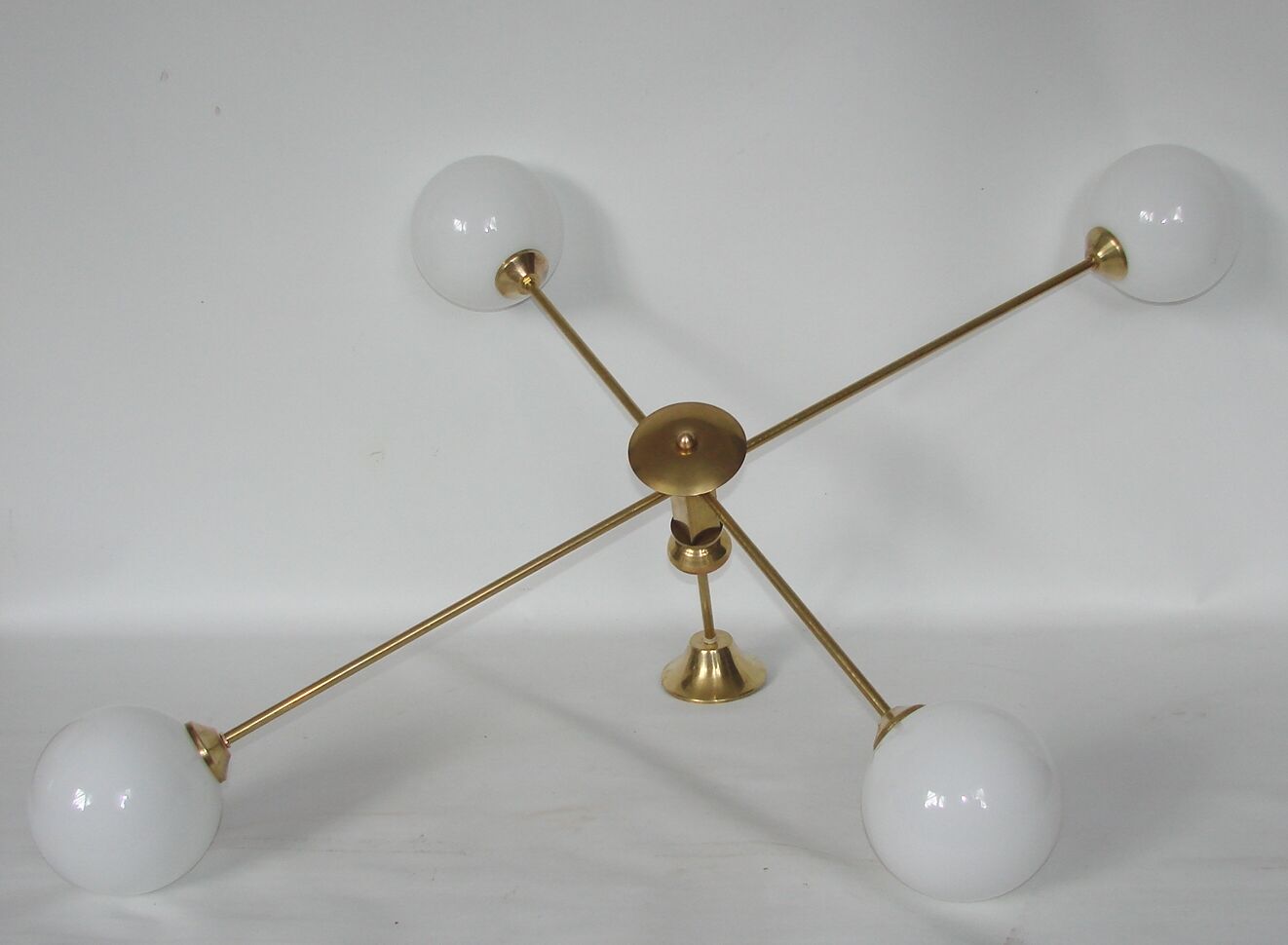 Minimalist chandelier, 1970s