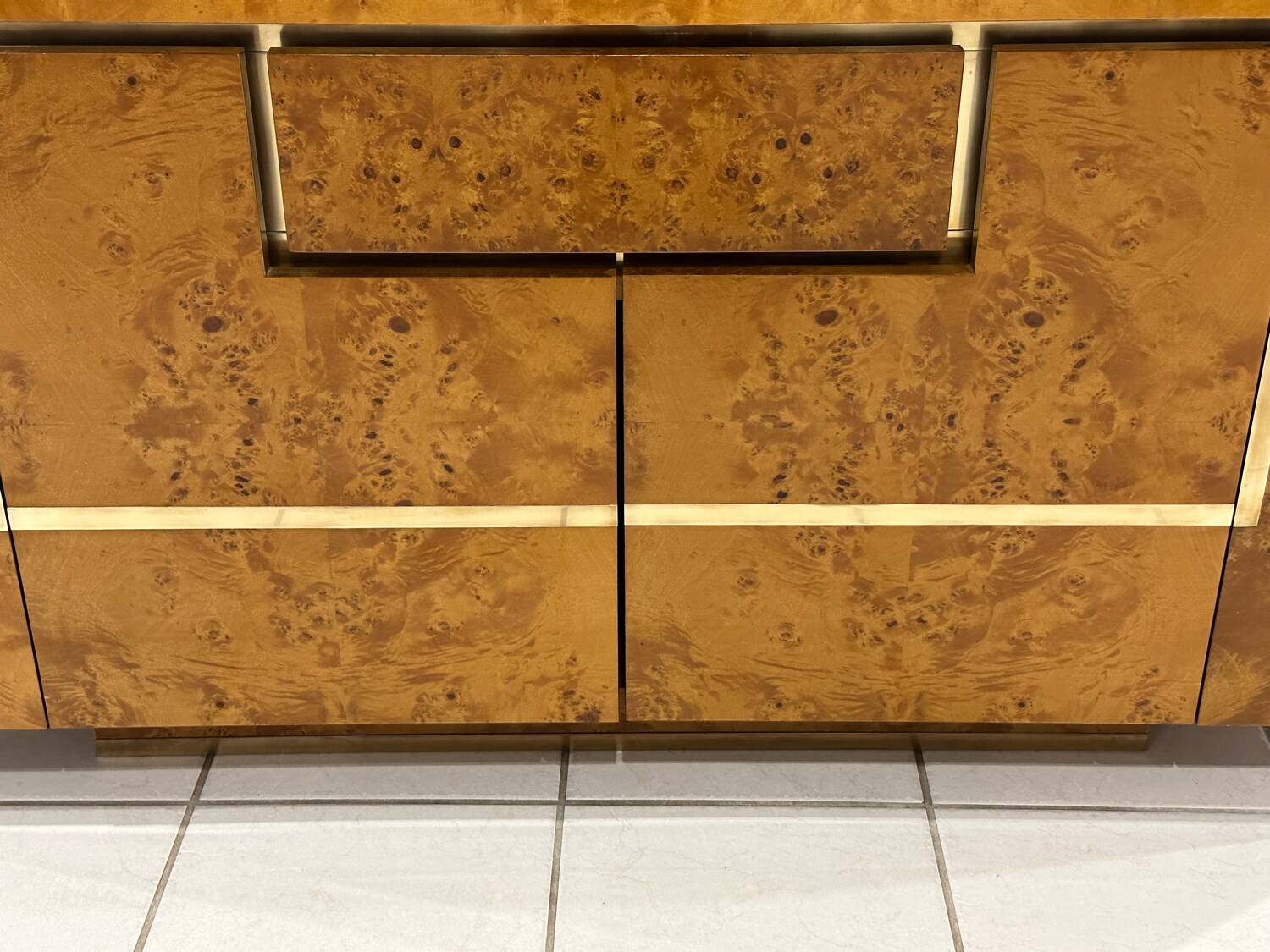 Jean Claude Mahey Roche Bobois vintage 1970s bar cabinet sideboard
