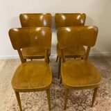 Set of 4 Baumann bistro chairs