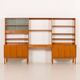 Free standing wall unit with a desk by bertil fridhagen, sweden, 1960s