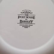 6 English flat plates Bursley "The Posthouse"