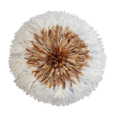 Juju hat beige and white 85cm