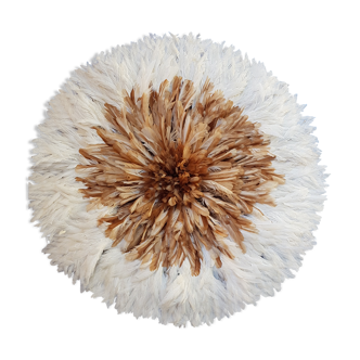 Juju hat beige and white 85cm