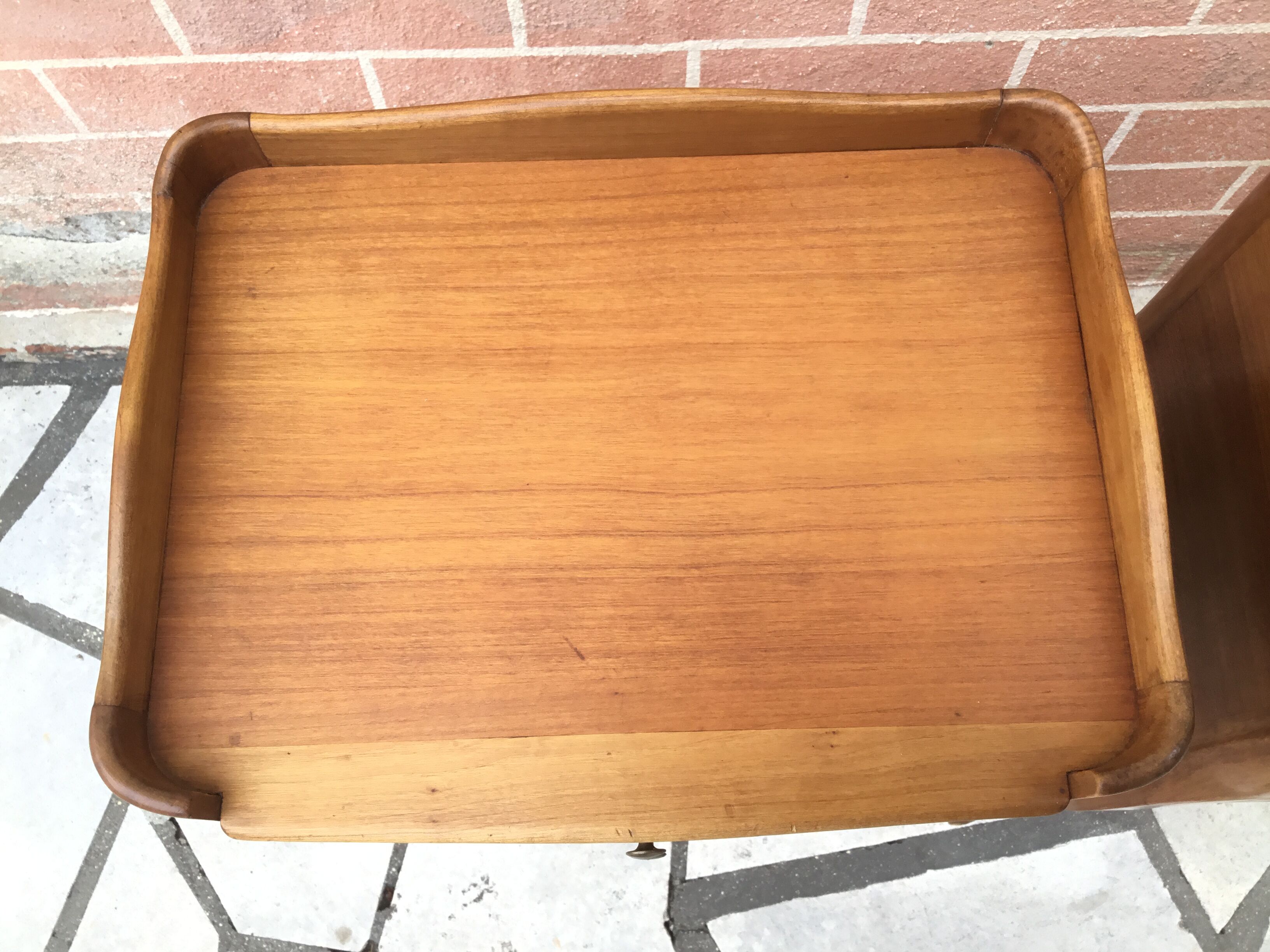 Louis XV style bedside pair