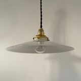 Old opaline pendant light