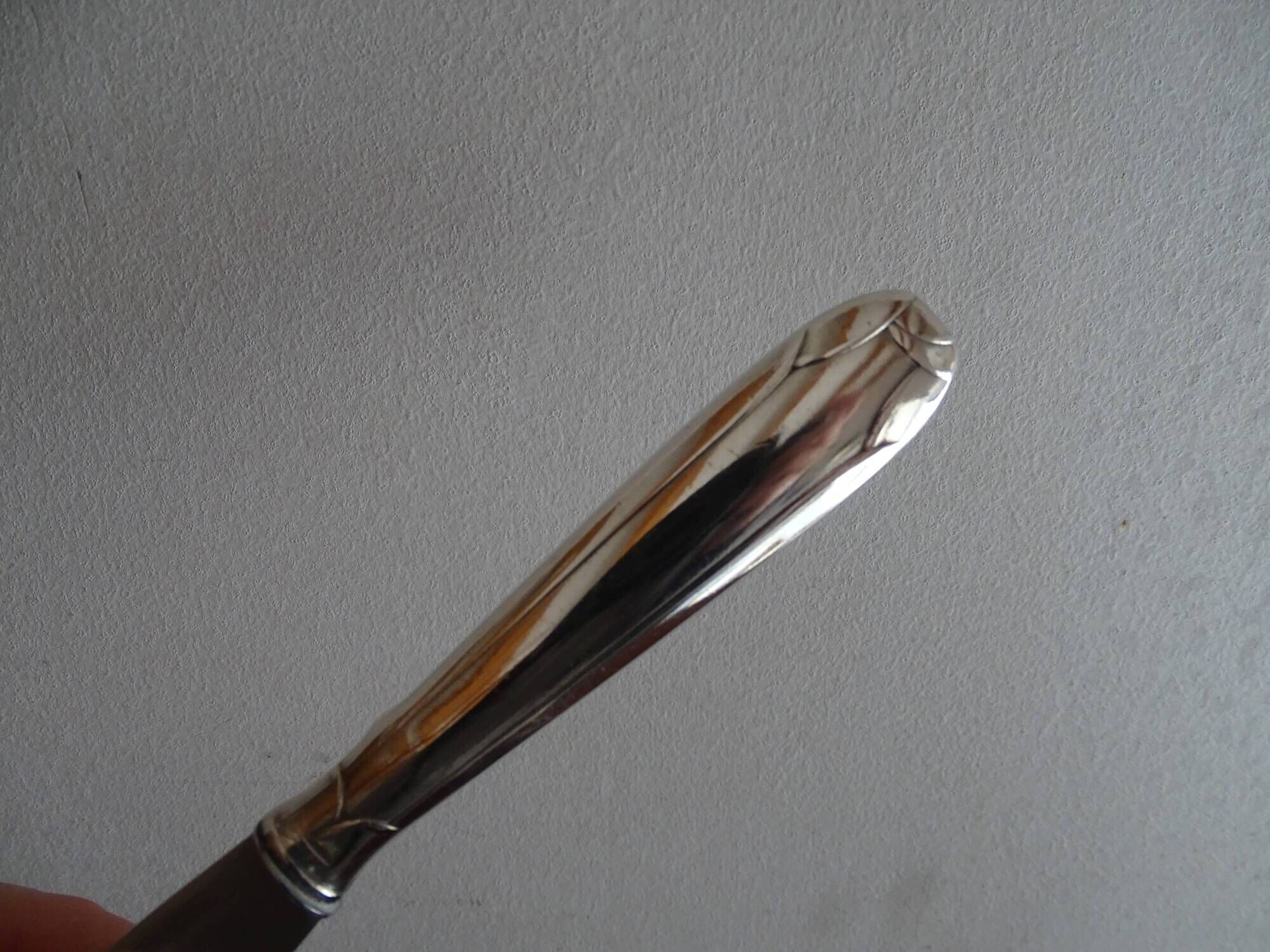 Housewife 24 seats 6 people art deco 1930 silver metal apollo