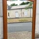 Wooden mirror