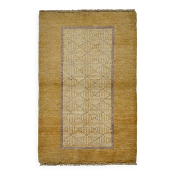 Turkish Handknotted Wool Oushak Rug 79 cm x 121 cm