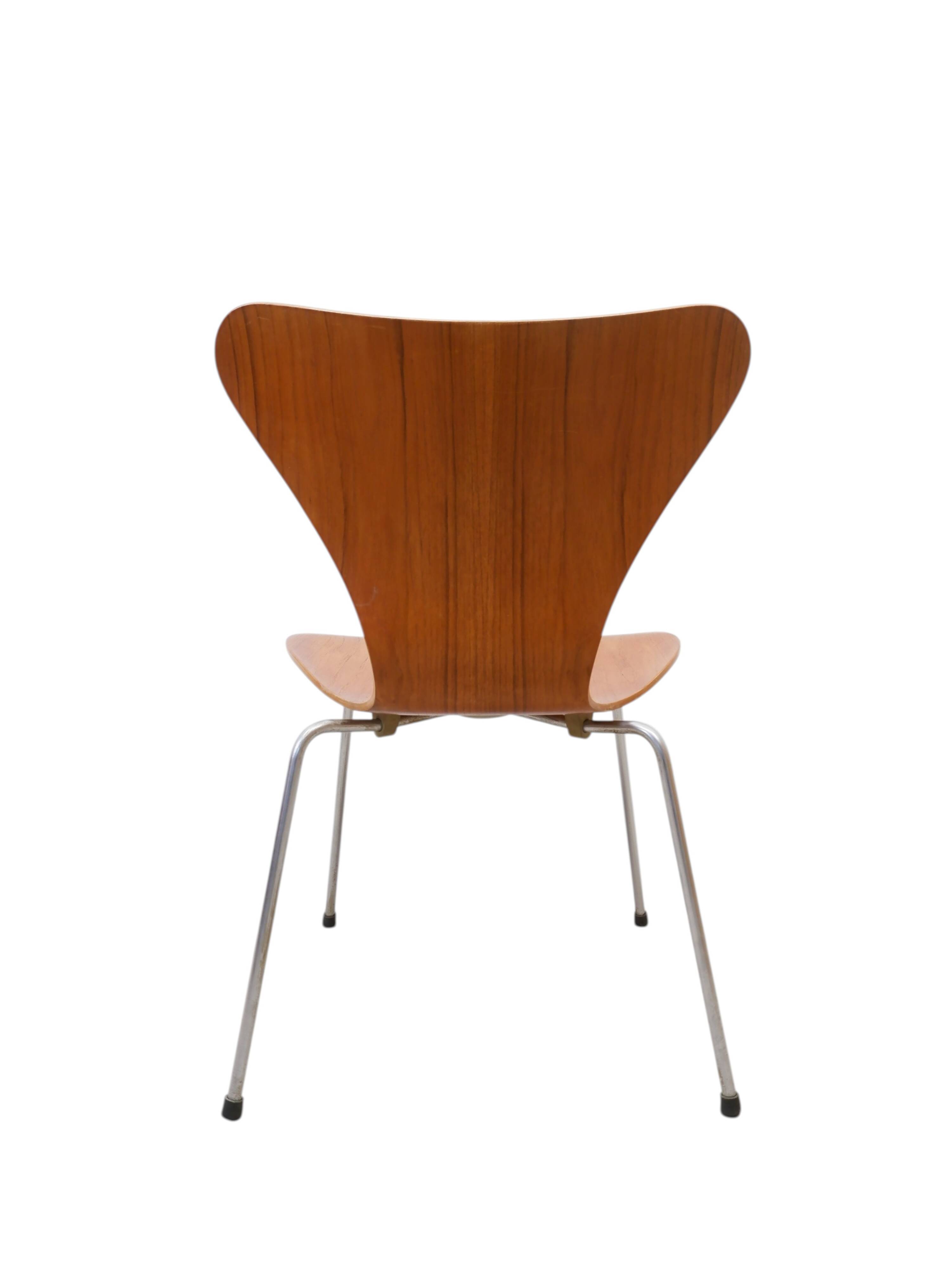 Rosewood butterfly chair designed by Arne Jacobsen, 1960s