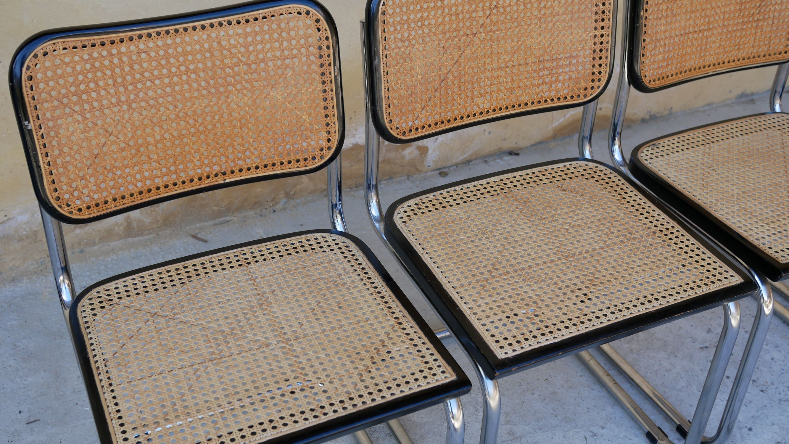 Chair B32 by Marcel Breuer, made in Italy