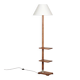 Lampadaire en chêne datant des années 1950