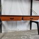Mid-Century Modern Free Standing Teak Wall Unit by Louis van Teeffelen for WéBé
