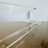 Plexiglas towel rack 70s