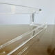 Plexiglas towel rack 70s