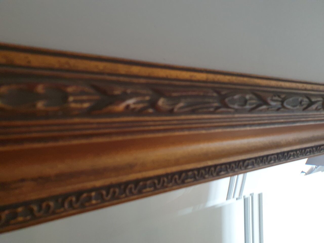 Large beveled mirror 146/84