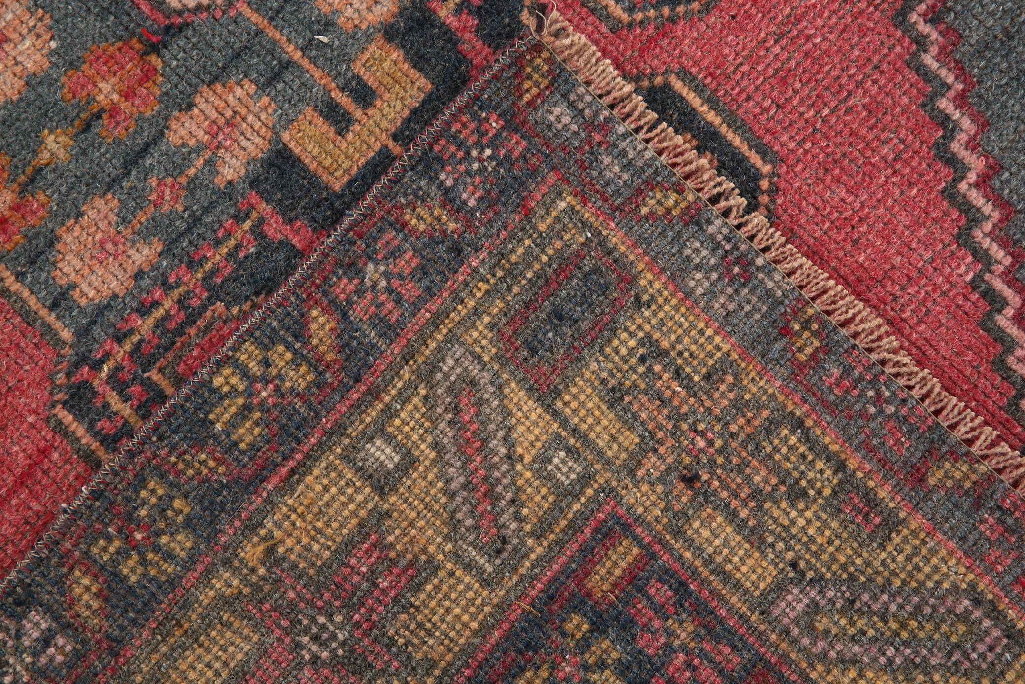 5x9 Red & Cream Classic Persian Rug, 152x271Cm