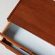 Midcentury Danish chest of 6 drawers in teak 1960s - long drawer handle with 2 handles