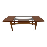 Table basse en teck des années 60 par G-Plan