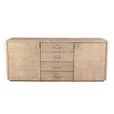 Enfilade in braided jute