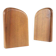 En ensemble de serre-livres en bois danois.