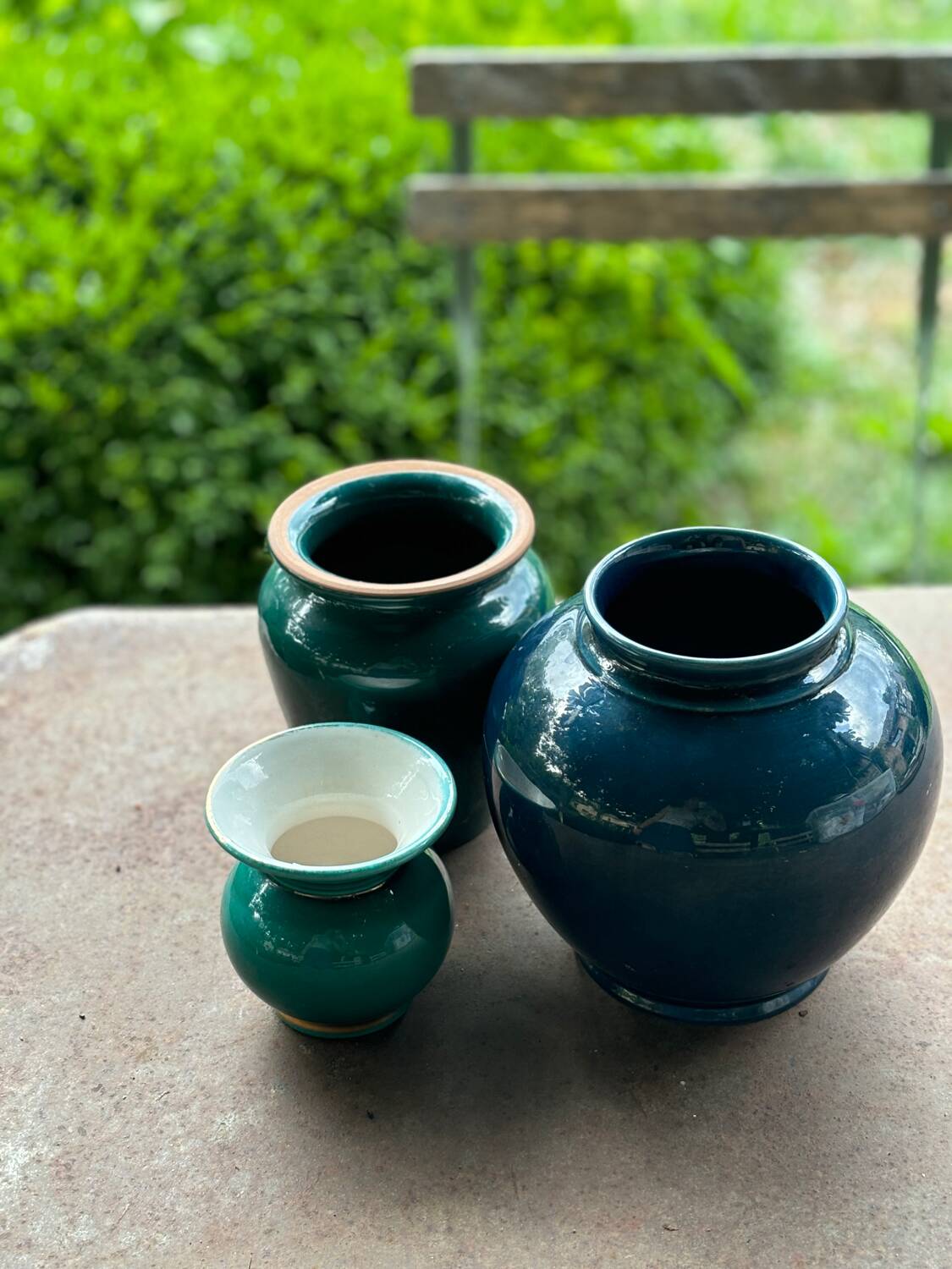 Blue vase