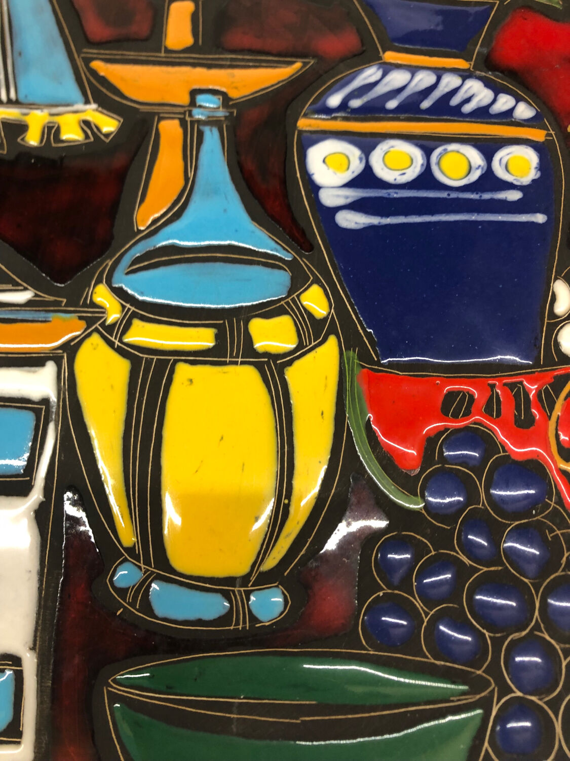 San Marino ceramic dish