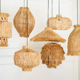 Raffia Pendant Light