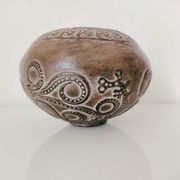 Greek terracotta octopus vase