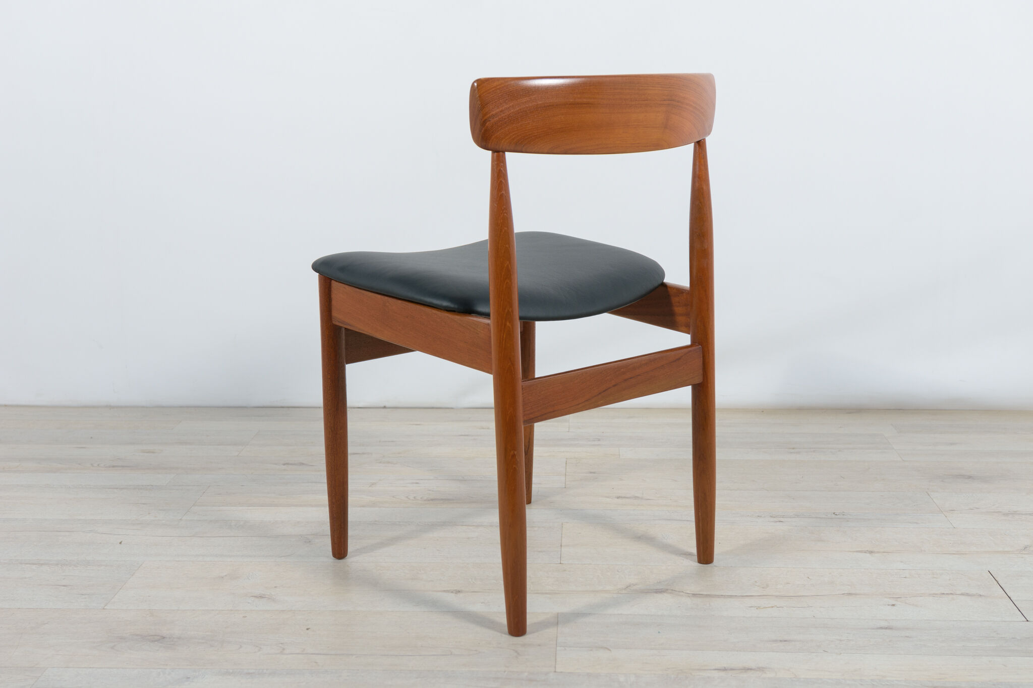Mid-century teak dining chairs, 1960s, set of 4
